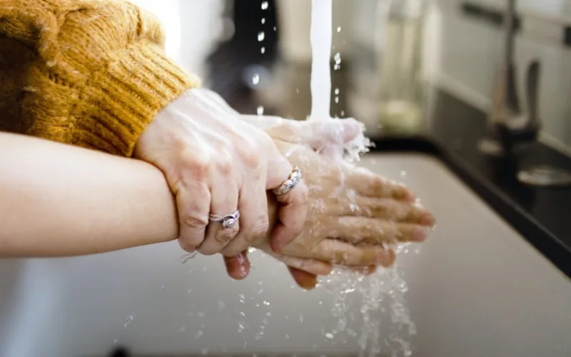 czym umyć ręce po orzechach